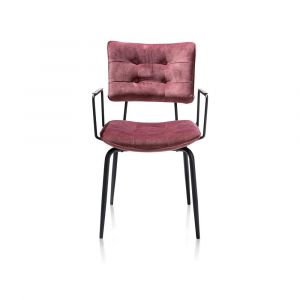 Henders & Hazel Manou armstoel burgundy red