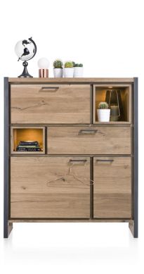 Henders & Hazel Metalo highboard eiken
