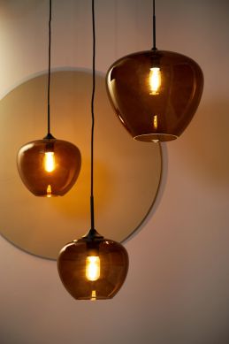 Meya hanglamp Ø30 bruin