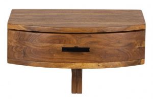 Boudoir wandtafel acacia hout