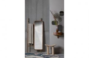 Boudoir wandtafel acacia hout