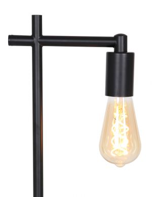 Charlie vloerlamp zwart