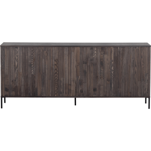 New Gravure dressoir 200 cm essen espresso