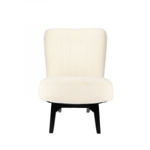 Denia Fauteuil Boucle Ivory