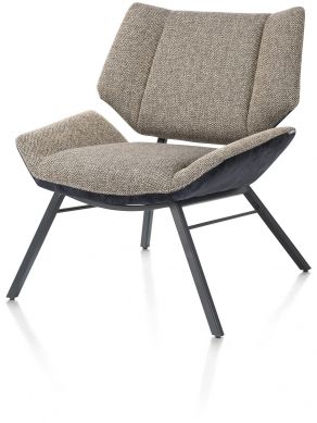 Tatum Fauteuil bruin/zwart 