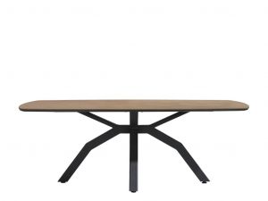 Livada eettafel recht 190cm RL Poot Spin