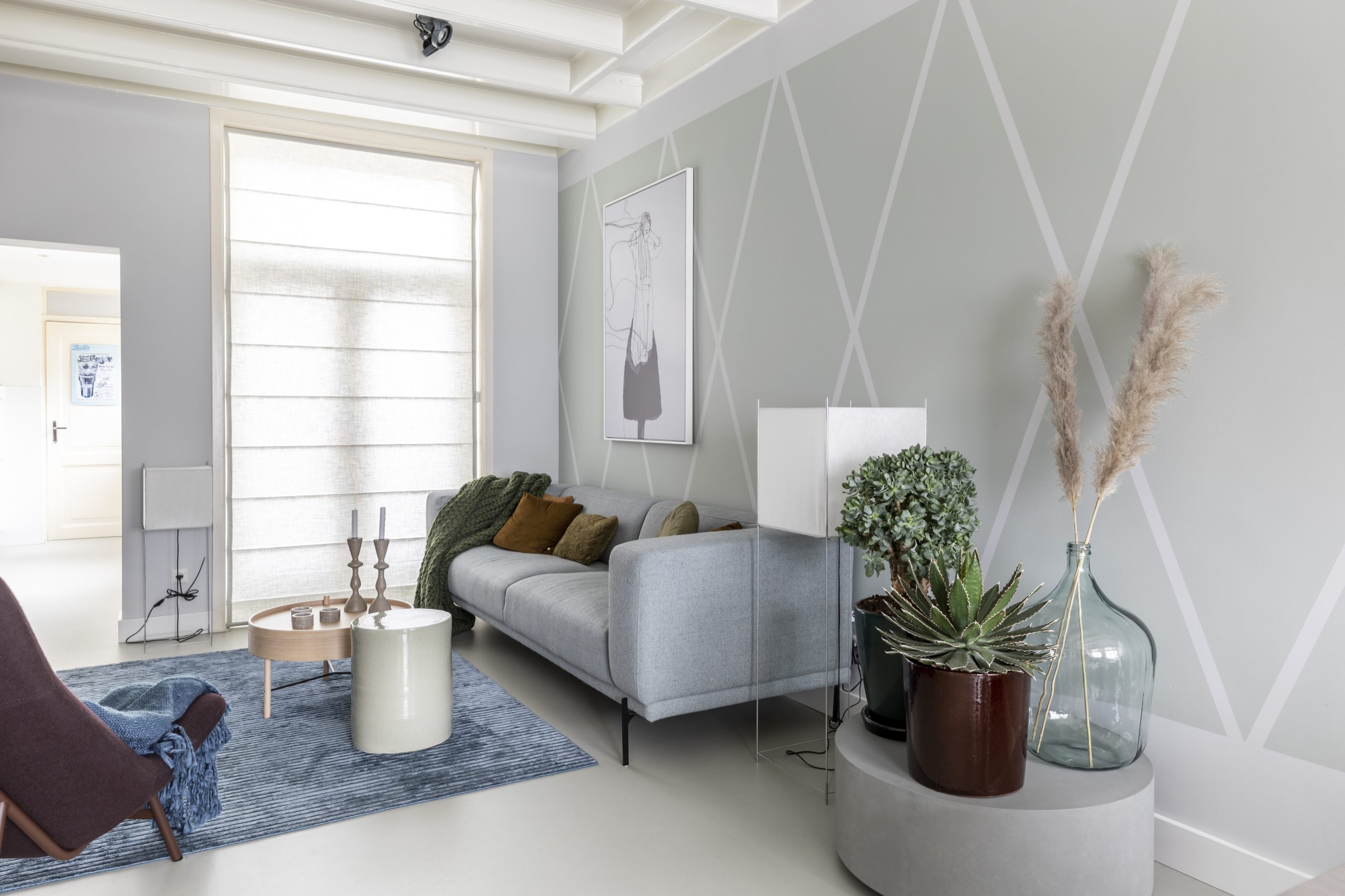 Marmoleum - woonkamer - aanhuis - S13 - Haarlem- Scandinavisch licht