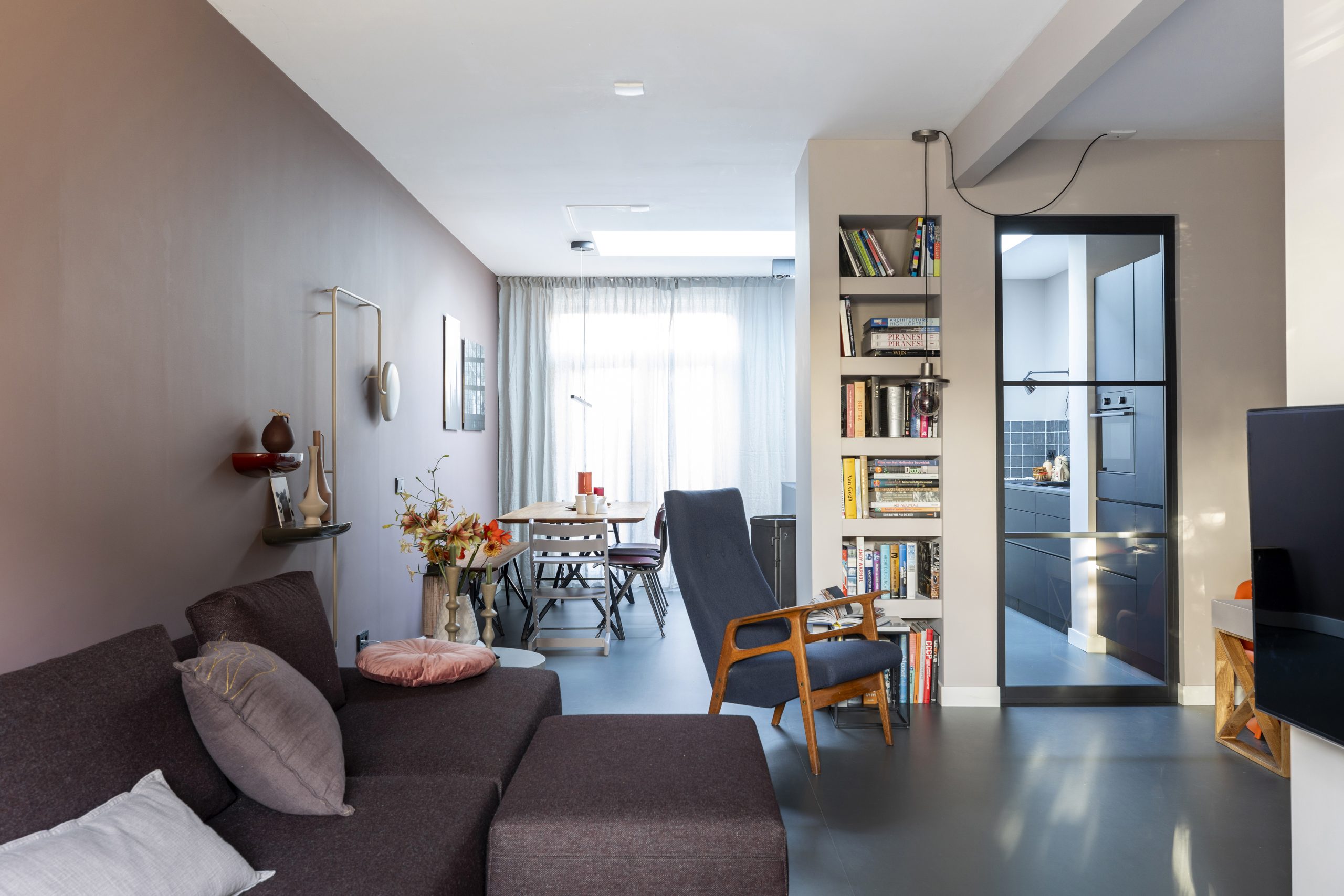 Marmoleum - woonkamer - aanhuis