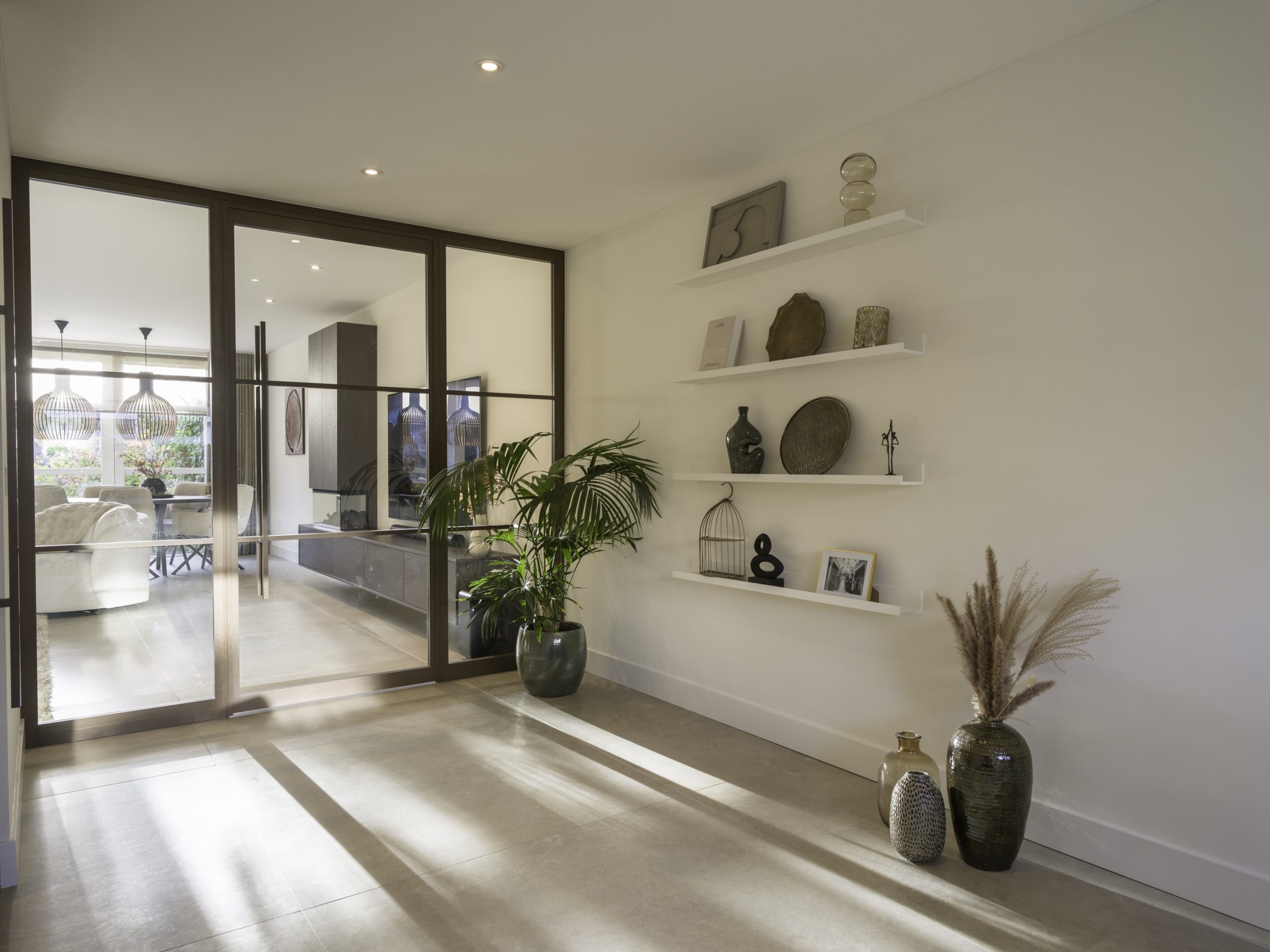 keramische tegels - woonkamer - Aanhuis Stylish Elegance