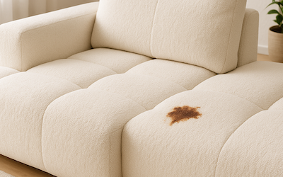 chocoladevlek-verwijderen-bank